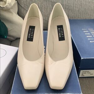 Stuart Weitzman Women's Cream Heels